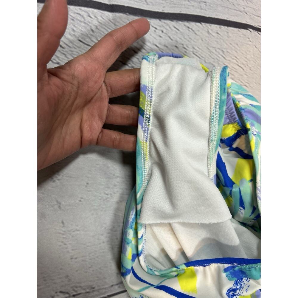 Tropical Floral One Piece Swimsuit Sonnet Shores Size 12 - Picture 7 of 9